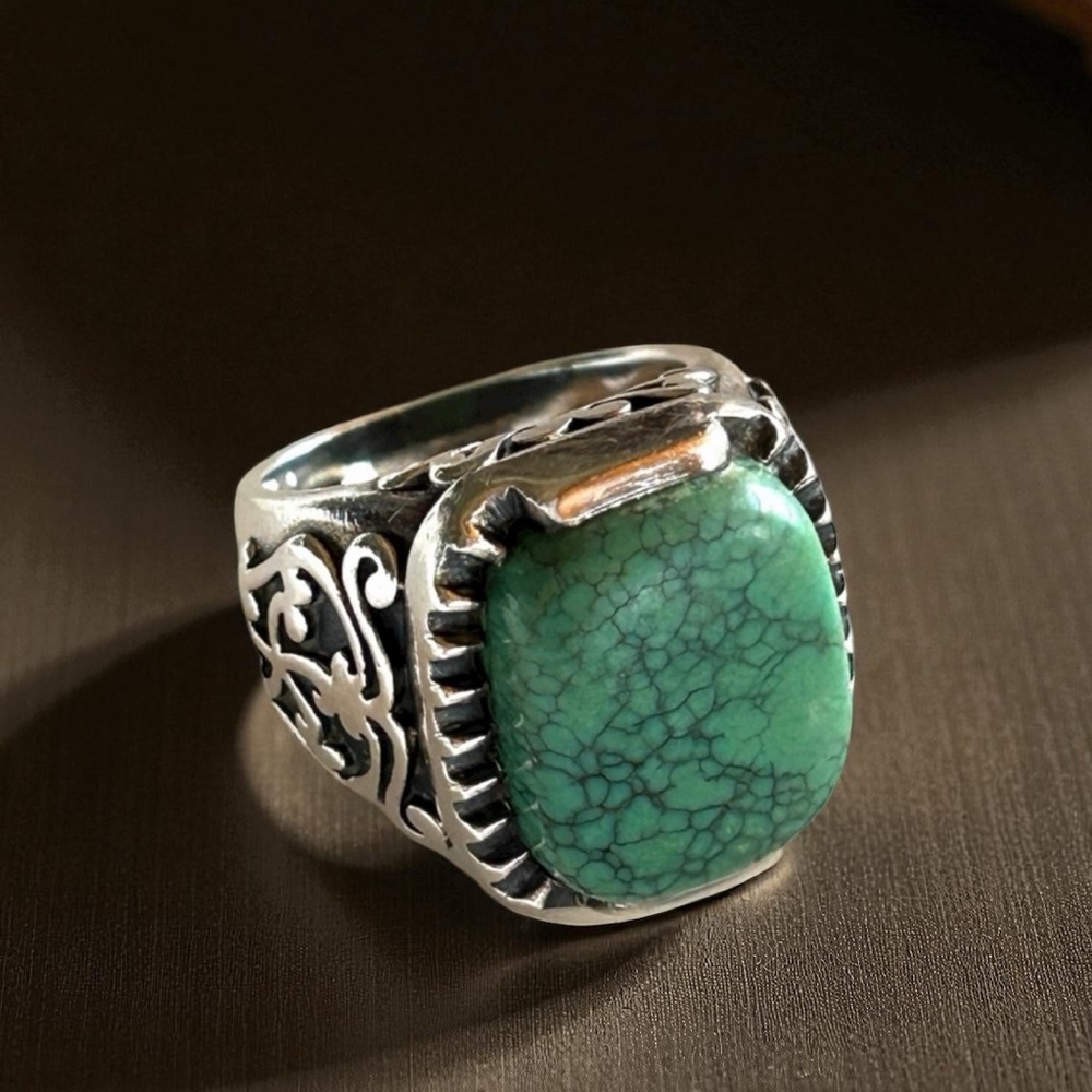 Vintage Silpada 925 Sterling Silver Turquoise Ring Artisan Southwest R1807 Sz 6